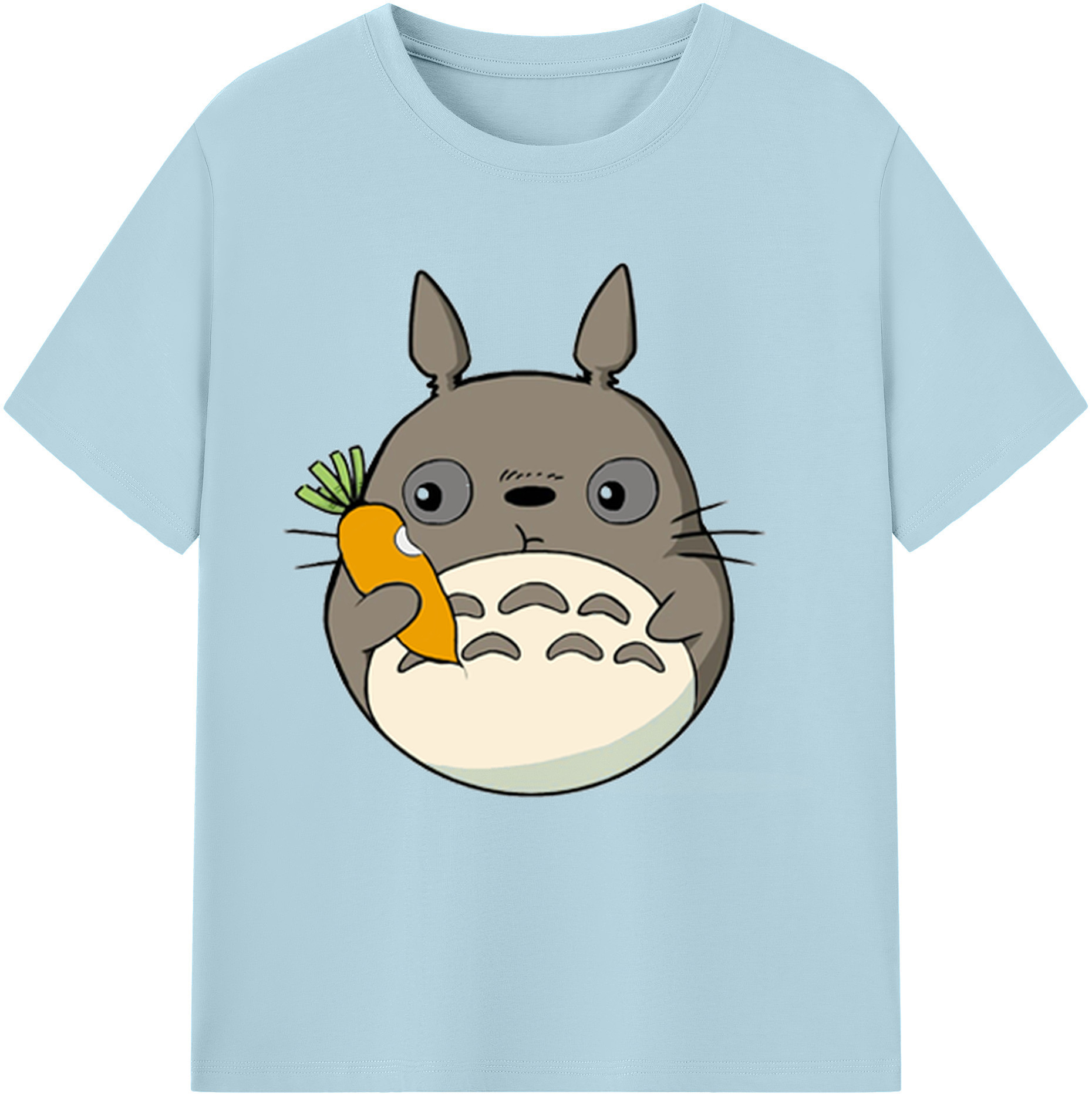 （画像用） となりのトトロ 草壁メイ 草壁サツキ My Neighbor Totoro Satsuki Kusakabe Mei Kusakabe 綿100％半袖Tシャツ（フロントプリント）
